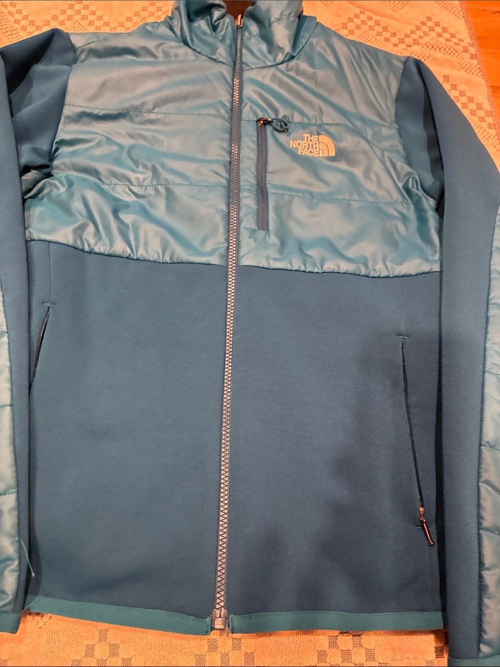 The North Face Men’s Two-Tone Teal Performance Jacket